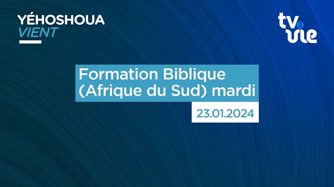 Thumbnail of video: Formation Biblique (  Afrique du Sud ) mardi