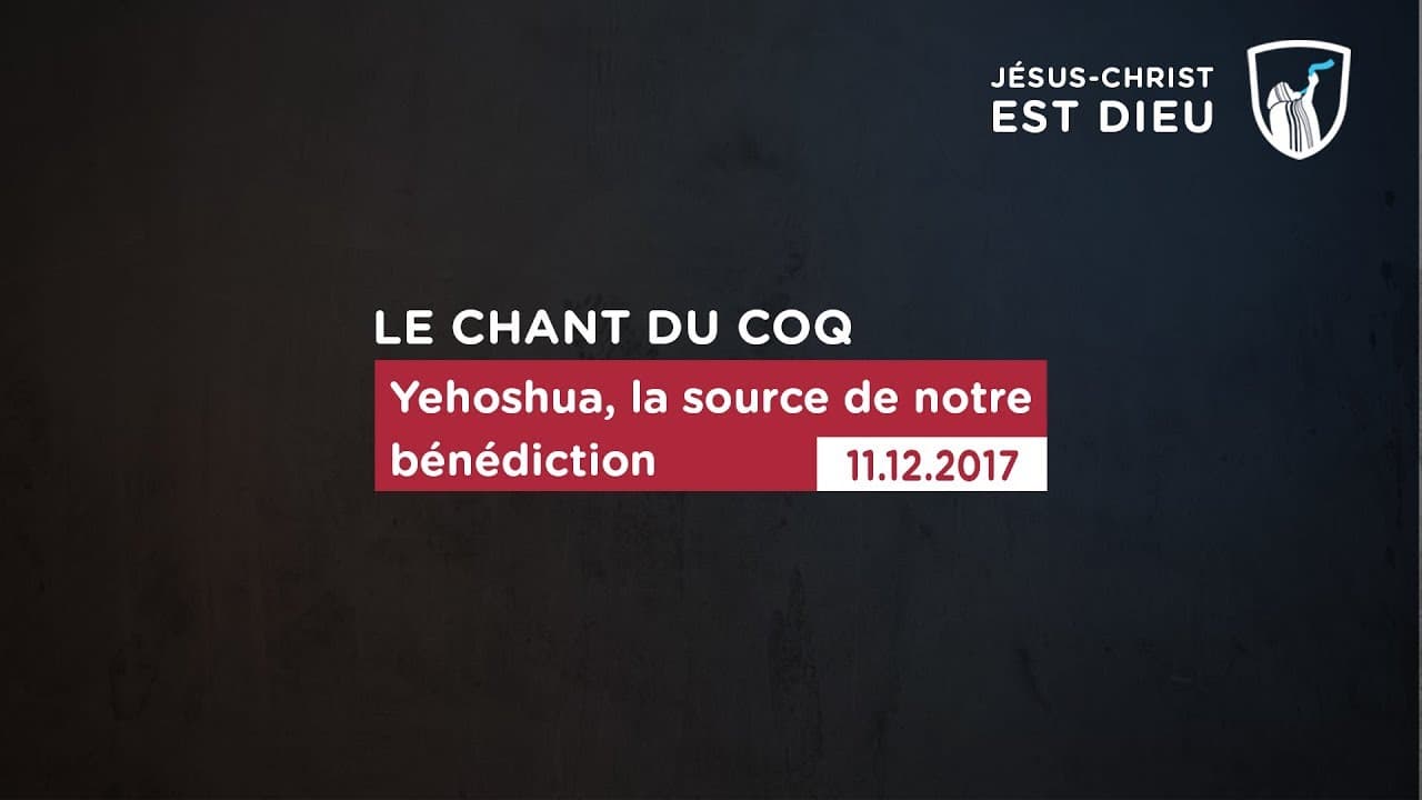 Thumbnail of video: Yehoshua, la source de notre bénédiction