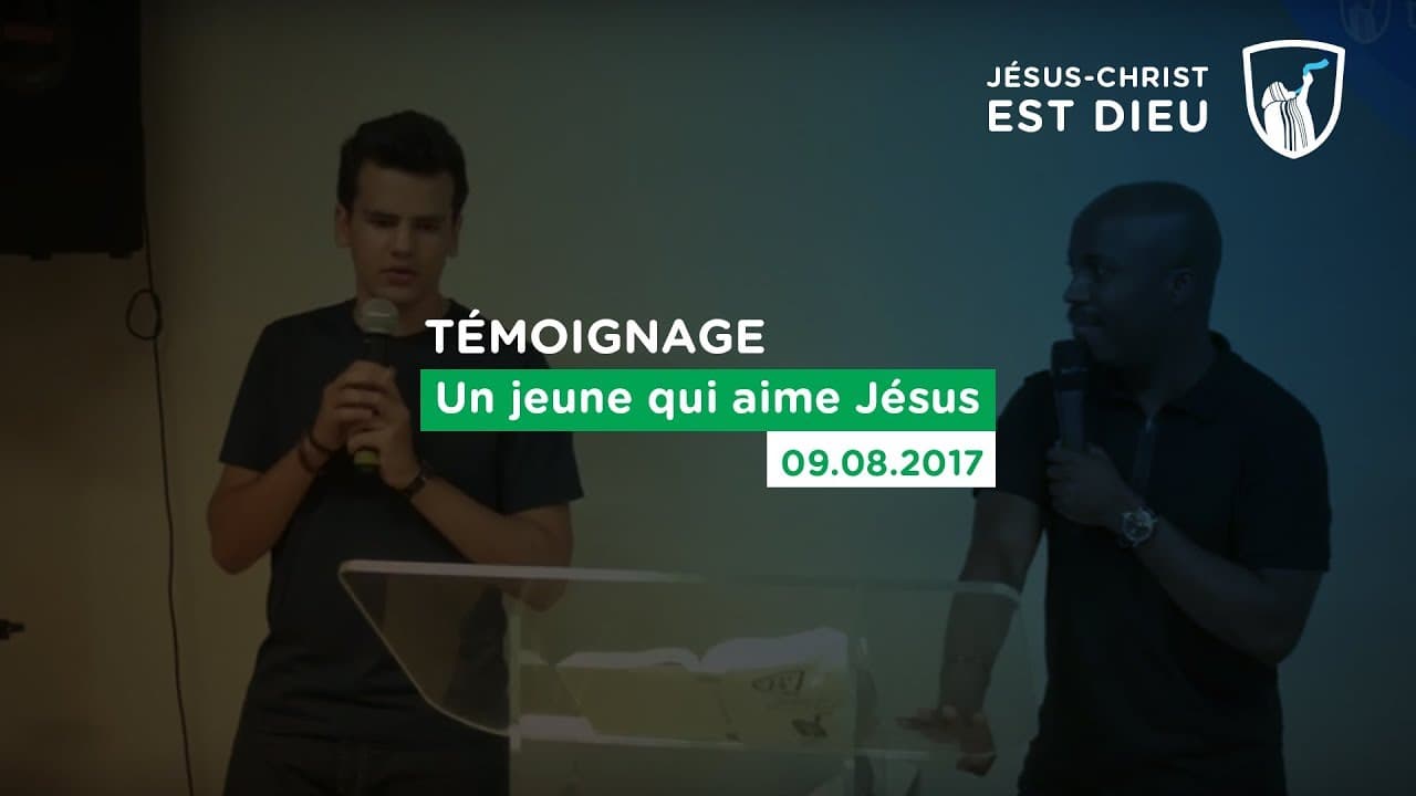 Thumbnail of video: Un jeune qui aime Jésus