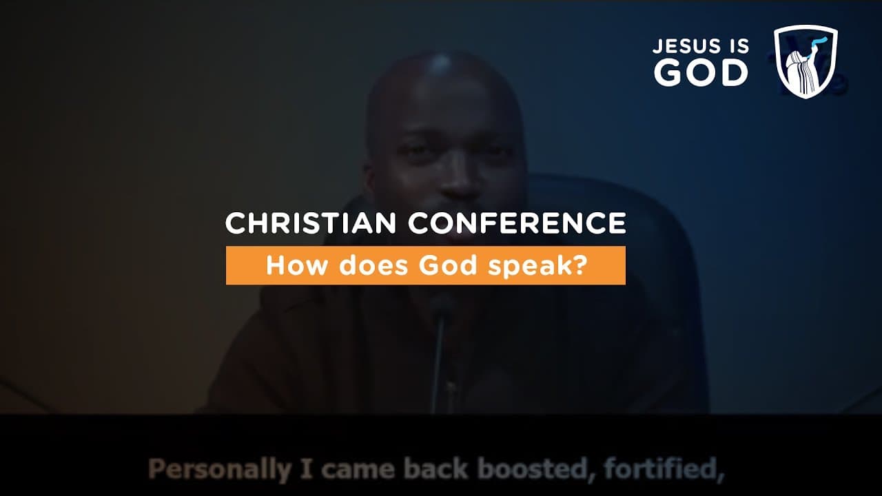 Thumbnail of video: How does God speak?