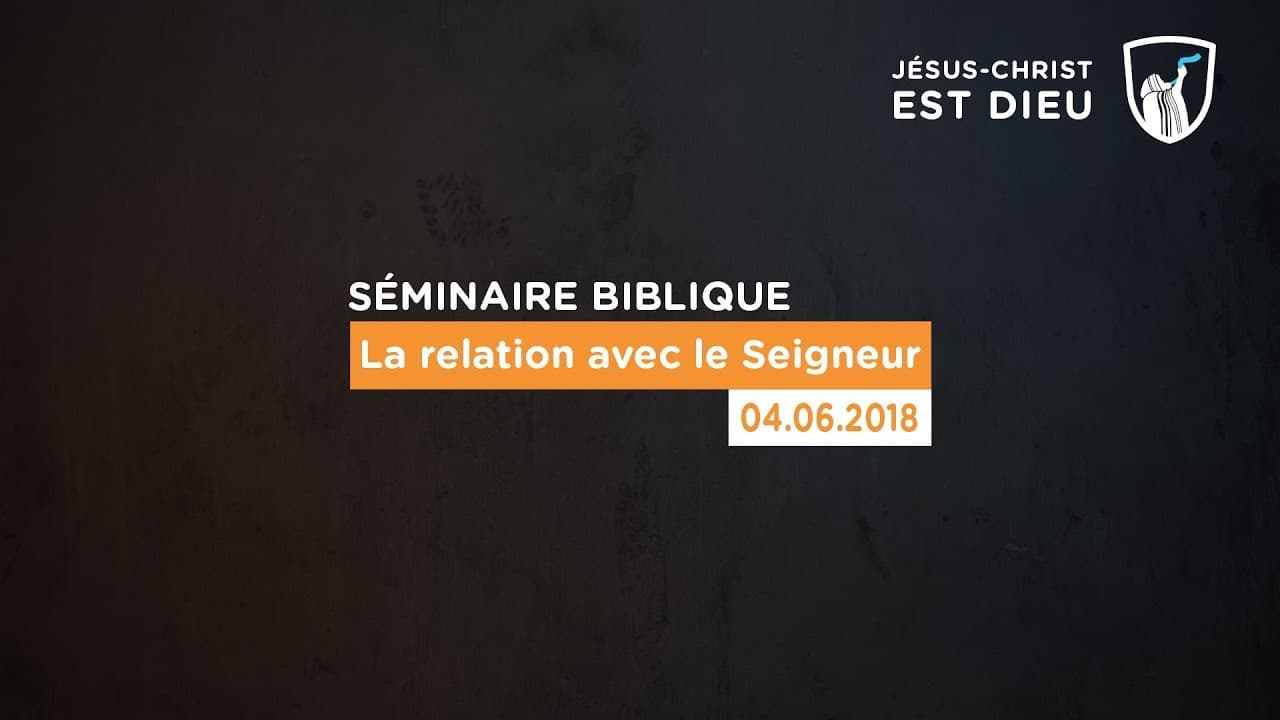 Thumbnail of video: La relation avec le Seigneur - Evry