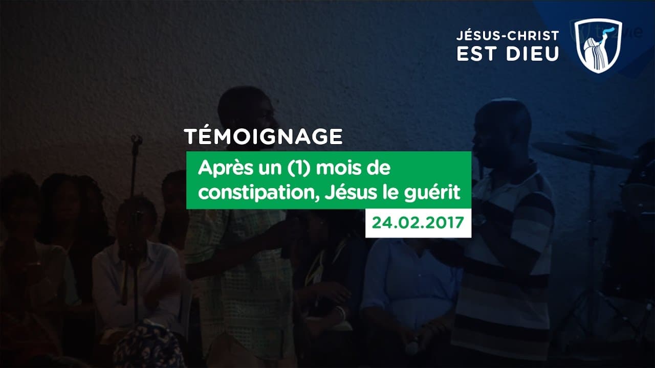 Thumbnail of video: Après 1 mois de constipation, Jésus le guérit - Gabon