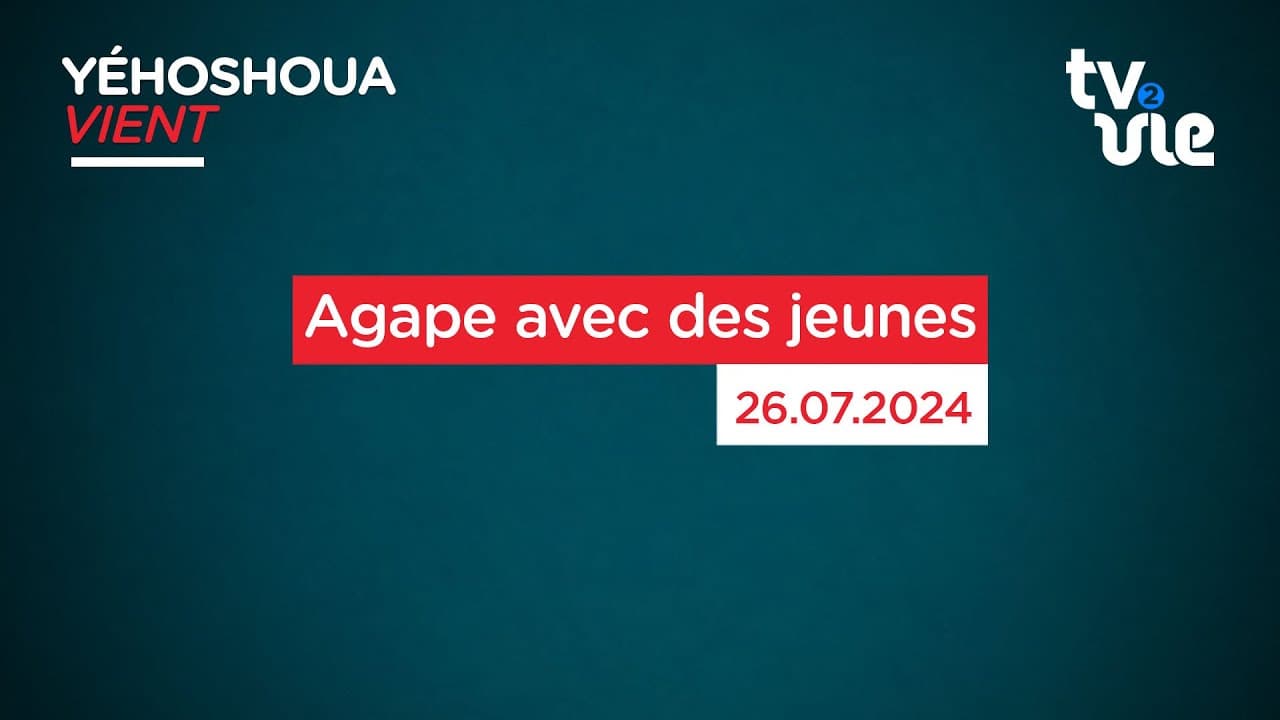 Thumbnail of video: Agape avec des jeunes