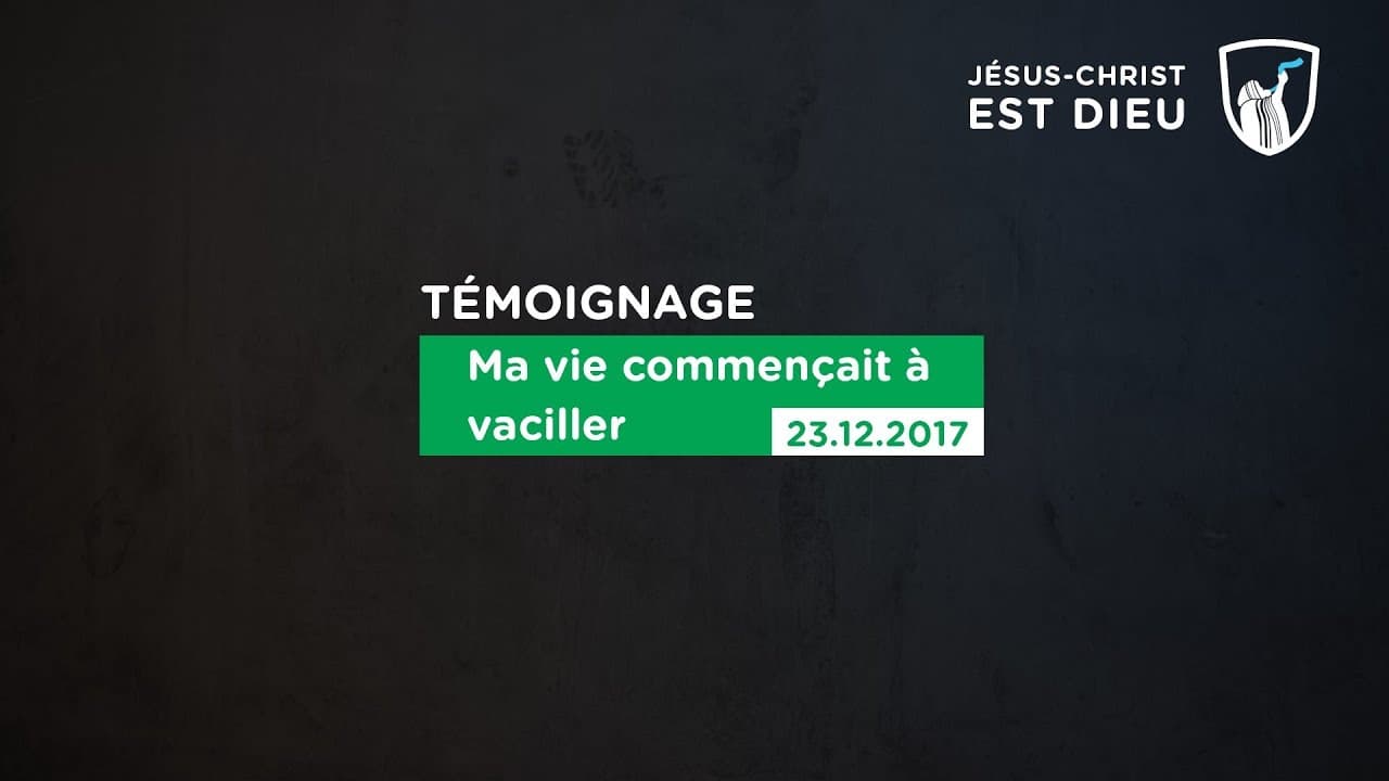 Thumbnail of video: Ma vie commençait à vaciller - Evry
