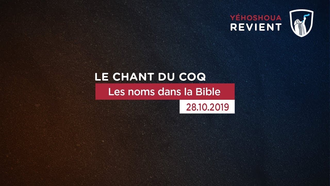 Thumbnail of video: Les noms dans la Bible