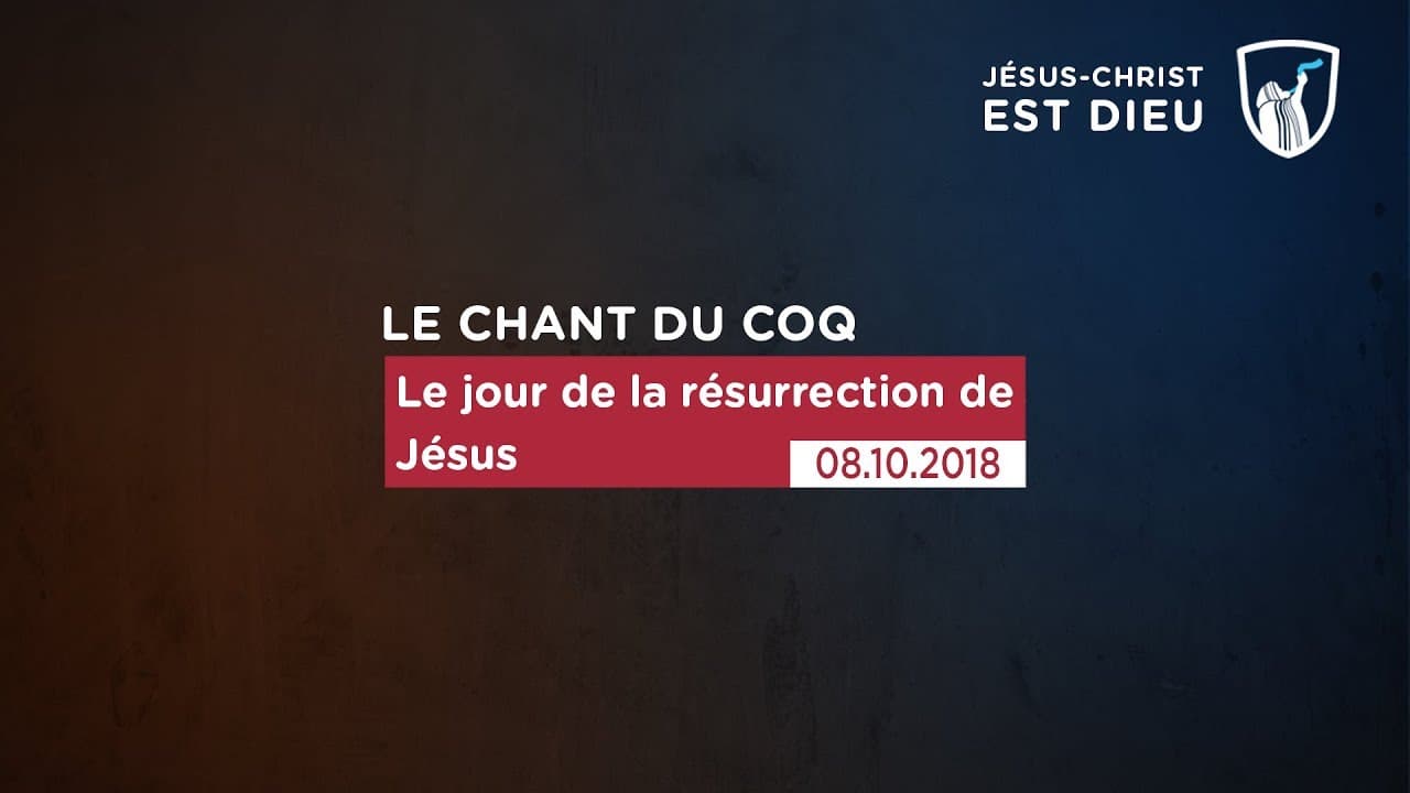 Thumbnail of video: Le jour de la résurrection de Jésus