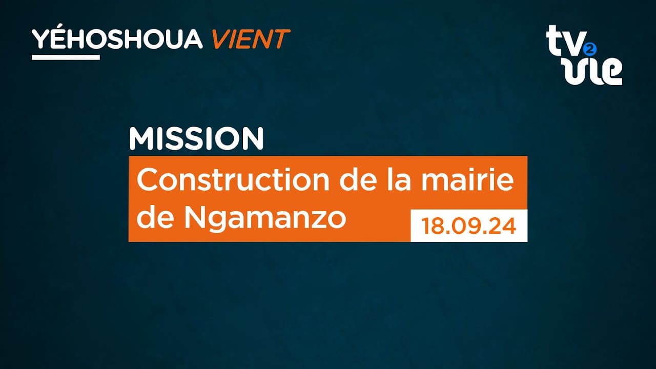 Thumbnail of video: Construction de la mairie de Ngamanzo