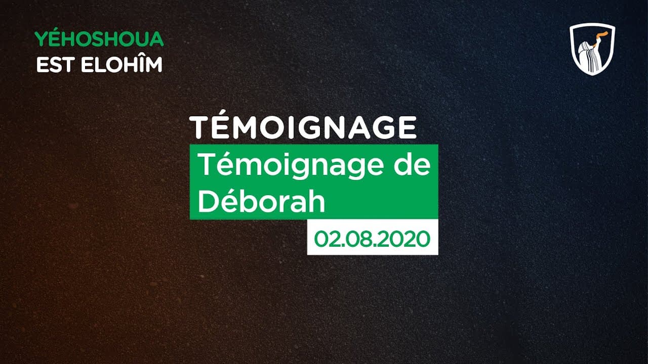 Thumbnail of video: Témoignage de Déborah