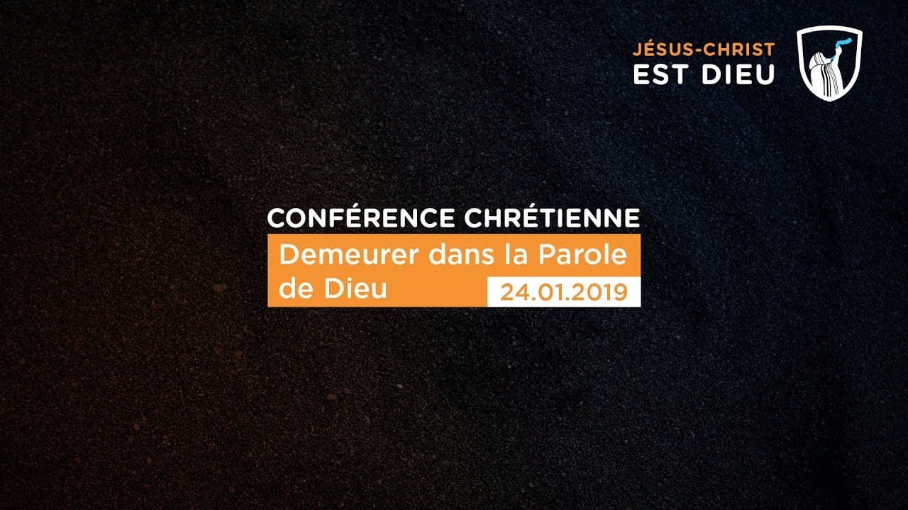 Thumbnail of video: Demeurer dans la parole de Dieu - Lomé