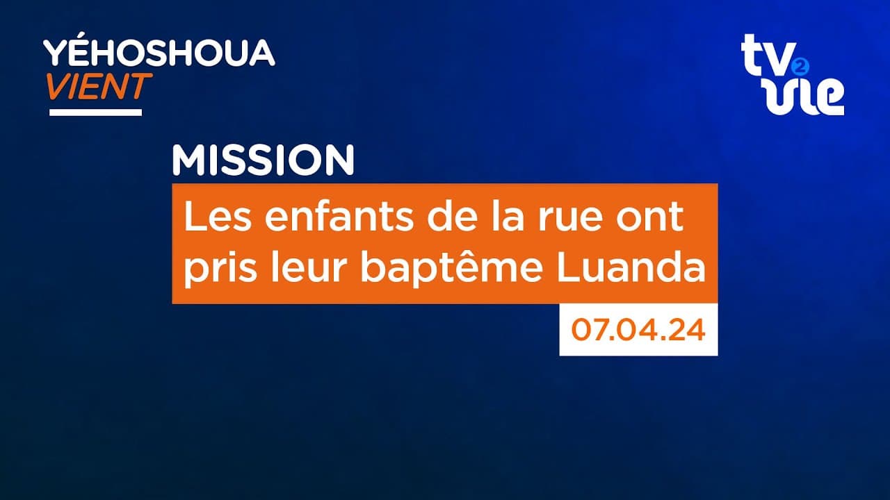 Thumbnail of video: Les enfants de la rue ont pris leur baptême Luanda