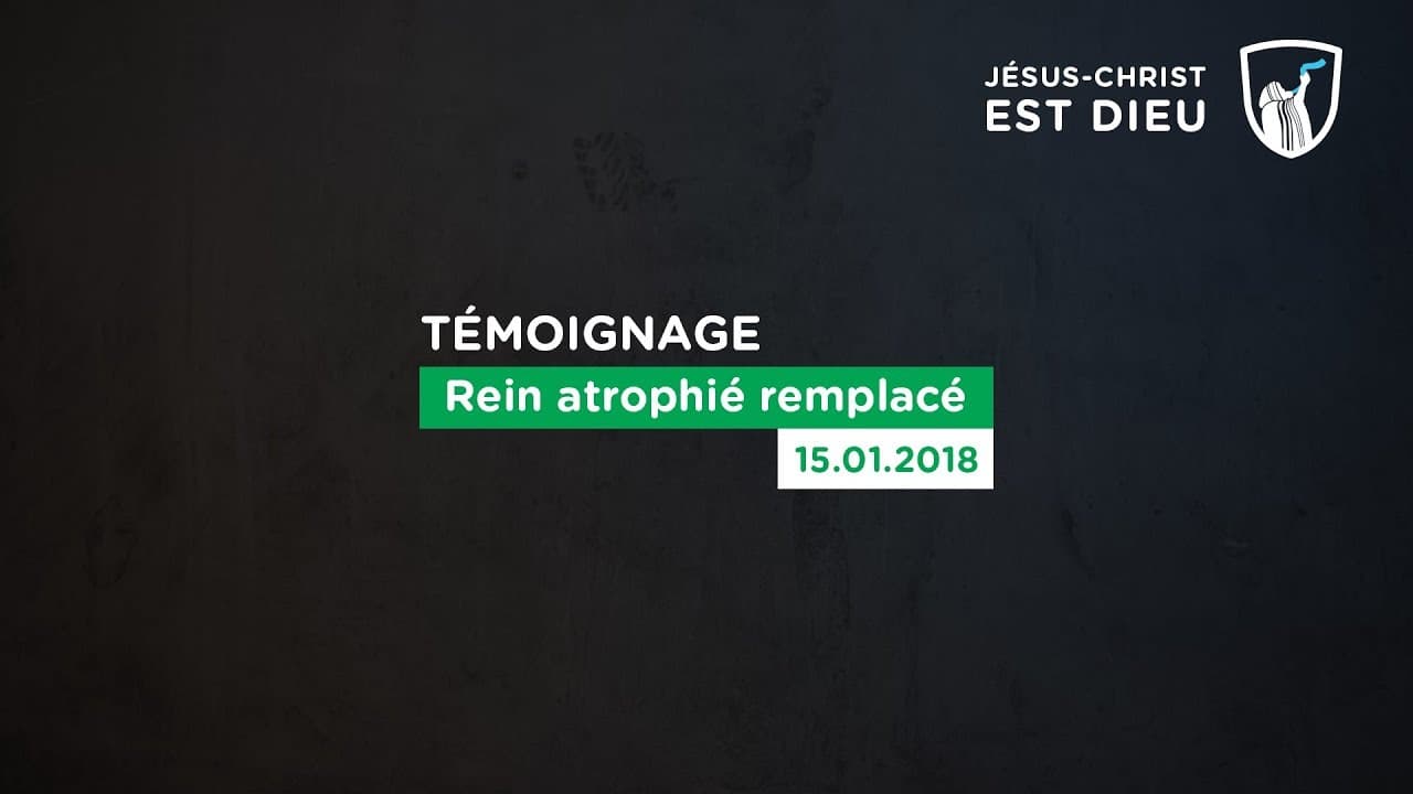Thumbnail of video: Rein atrophié remplacé - Miracle