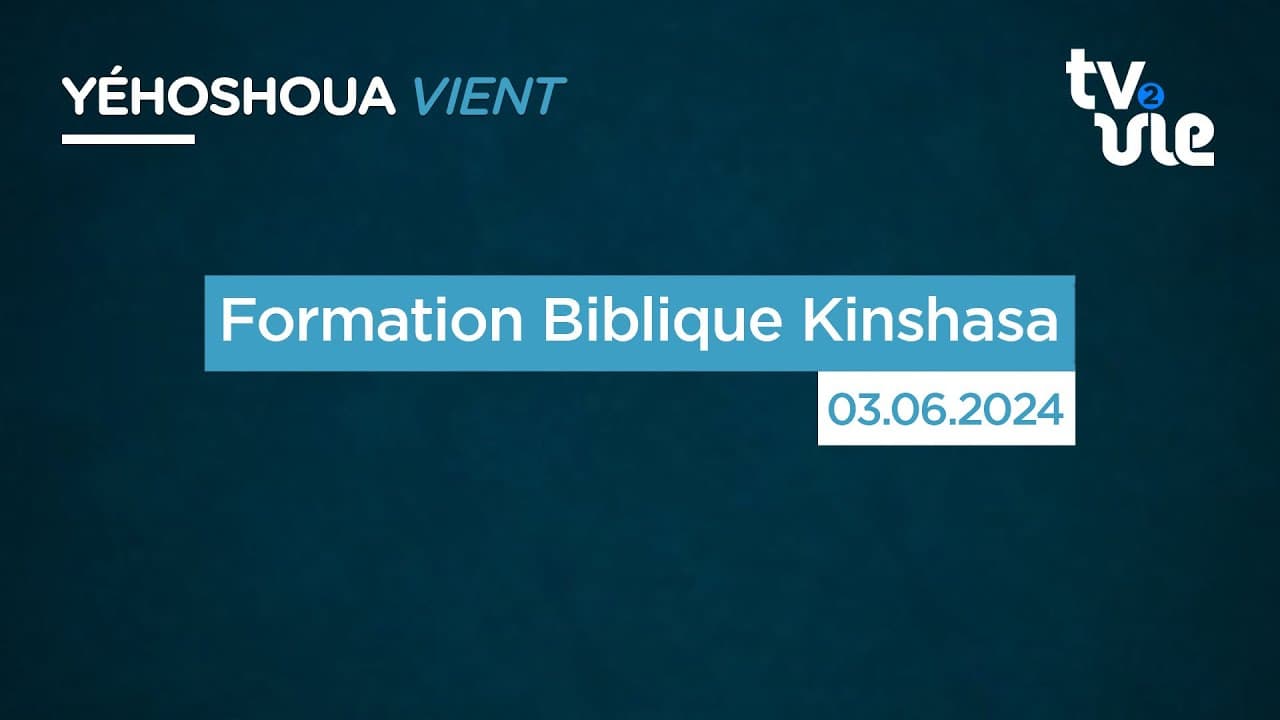 Thumbnail of video: Formation Biblique Kinshasa