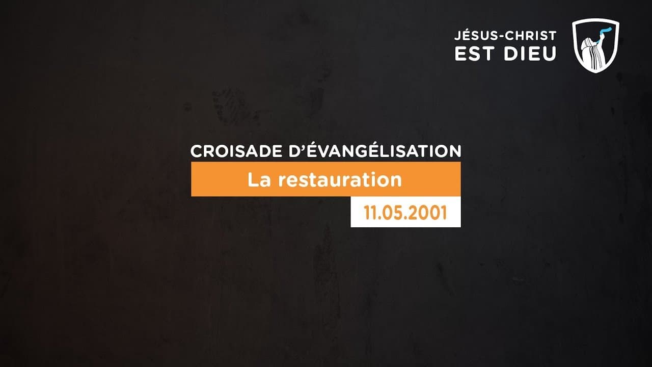 Thumbnail of video: La restauration - Kinshasa/RD Congo
