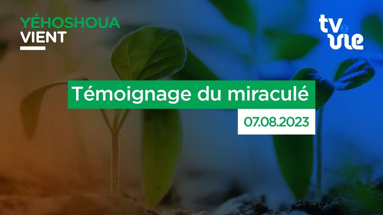 Thumbnail of video: Témoignage du miraculé